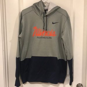 Nike Illinois hooded sweatshirt